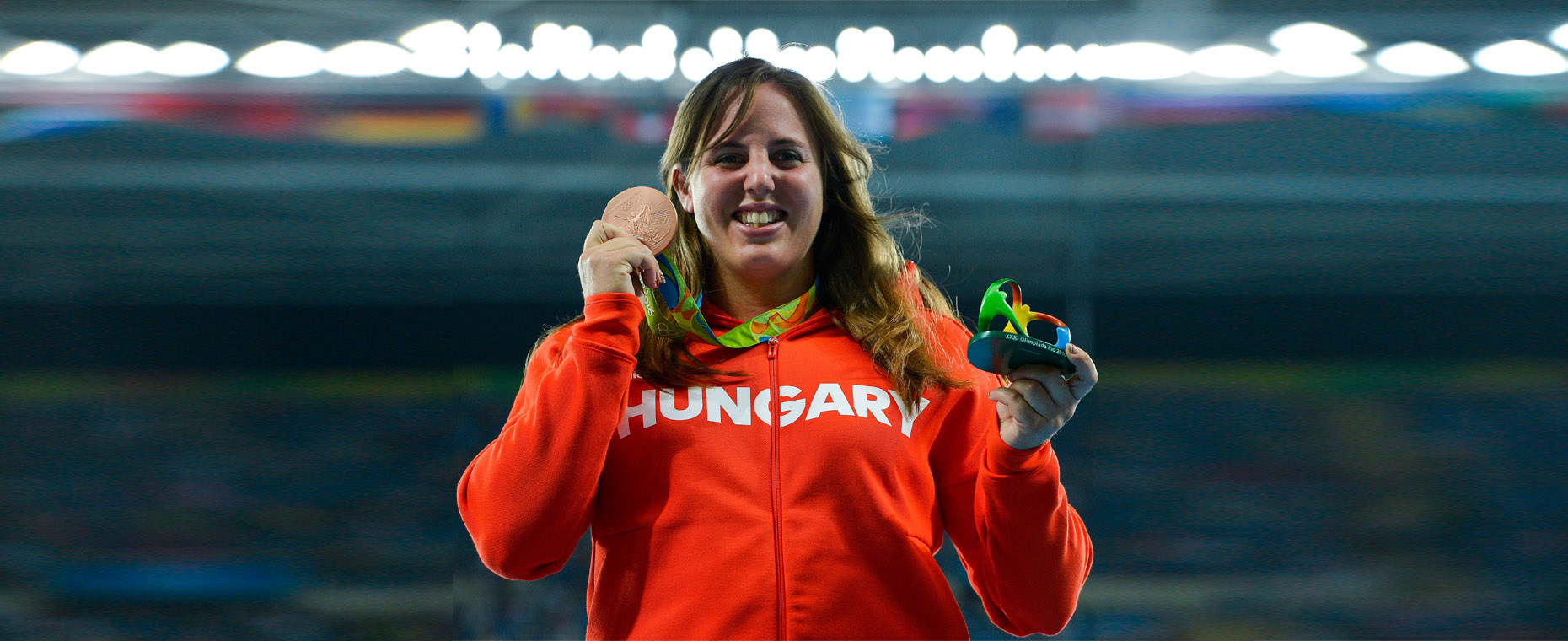 Riói bronzérmesünk Márton Anita súlylökés: 19,87 m