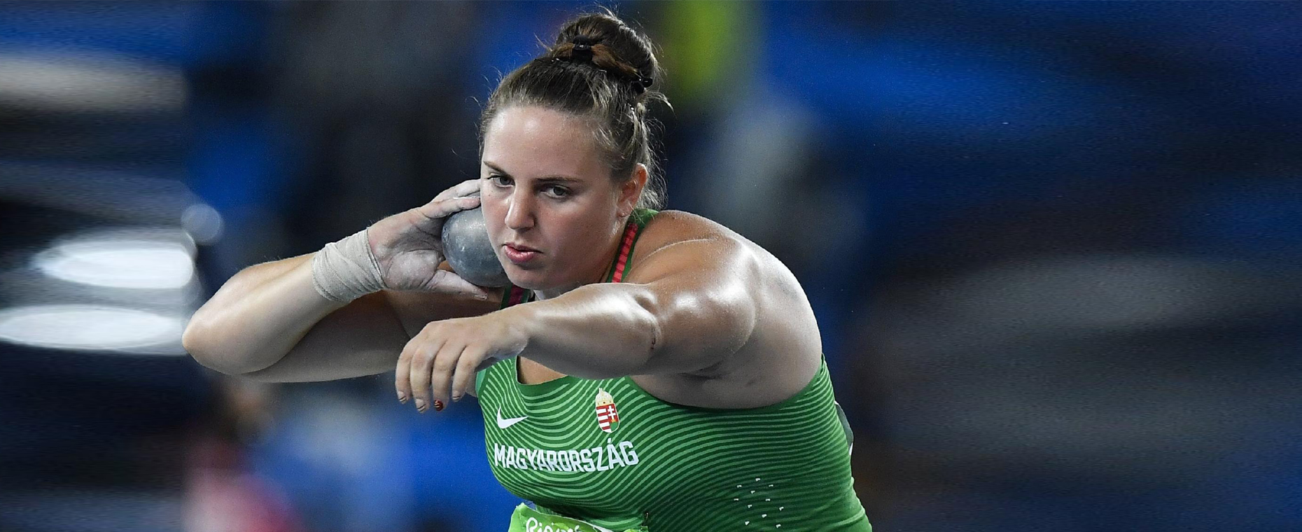 Riói bronzérmesünk Márton Anita súlylökés: 19,87 m
