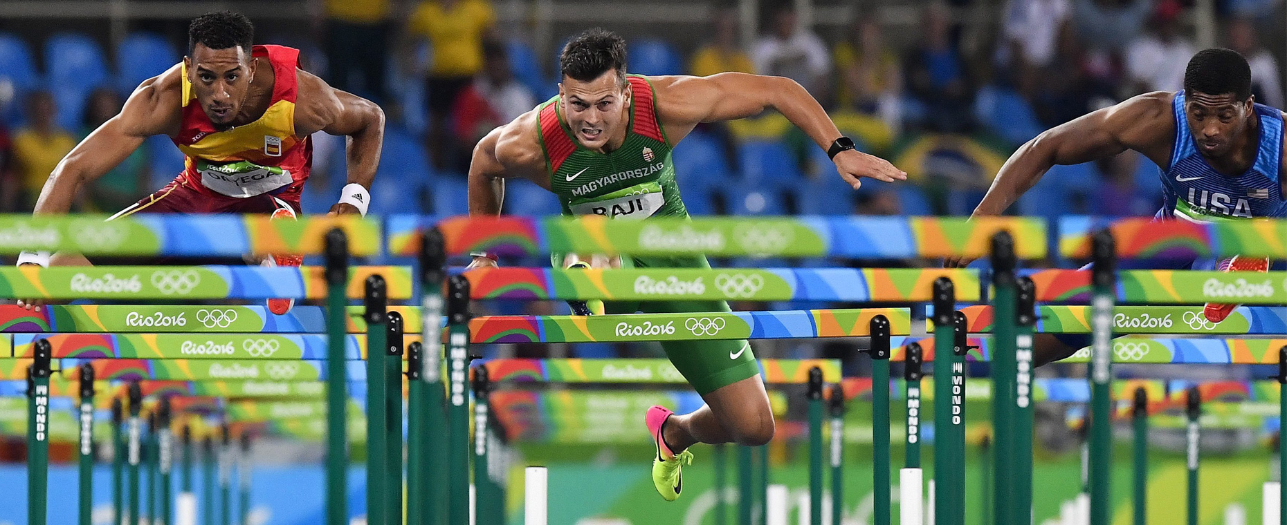Riói elődöntősünk Baji Balázs 110 m gátfutó